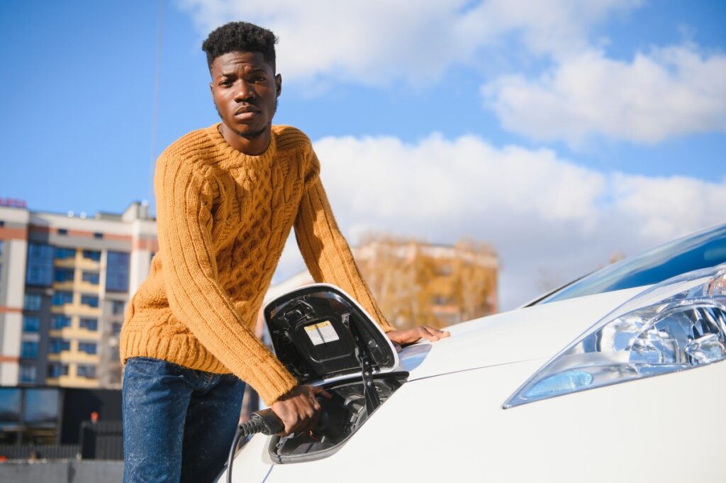 ładowanie samochodu